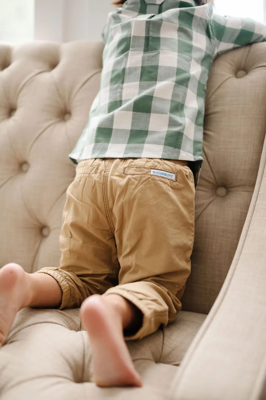 Rugged Butts Khaki Jogger Pants