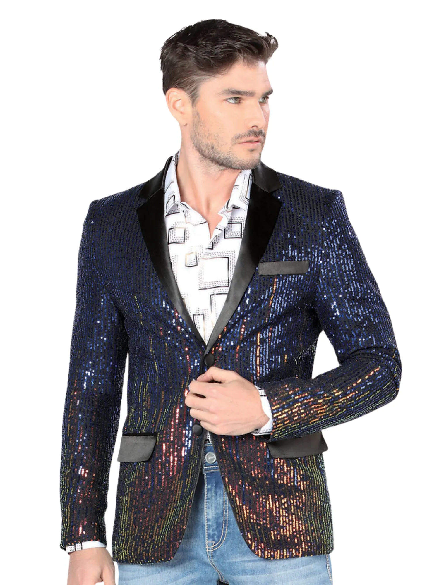 Saco de Vestir de Lentejuela para Hombre 'Lamasini' - ID: 35200