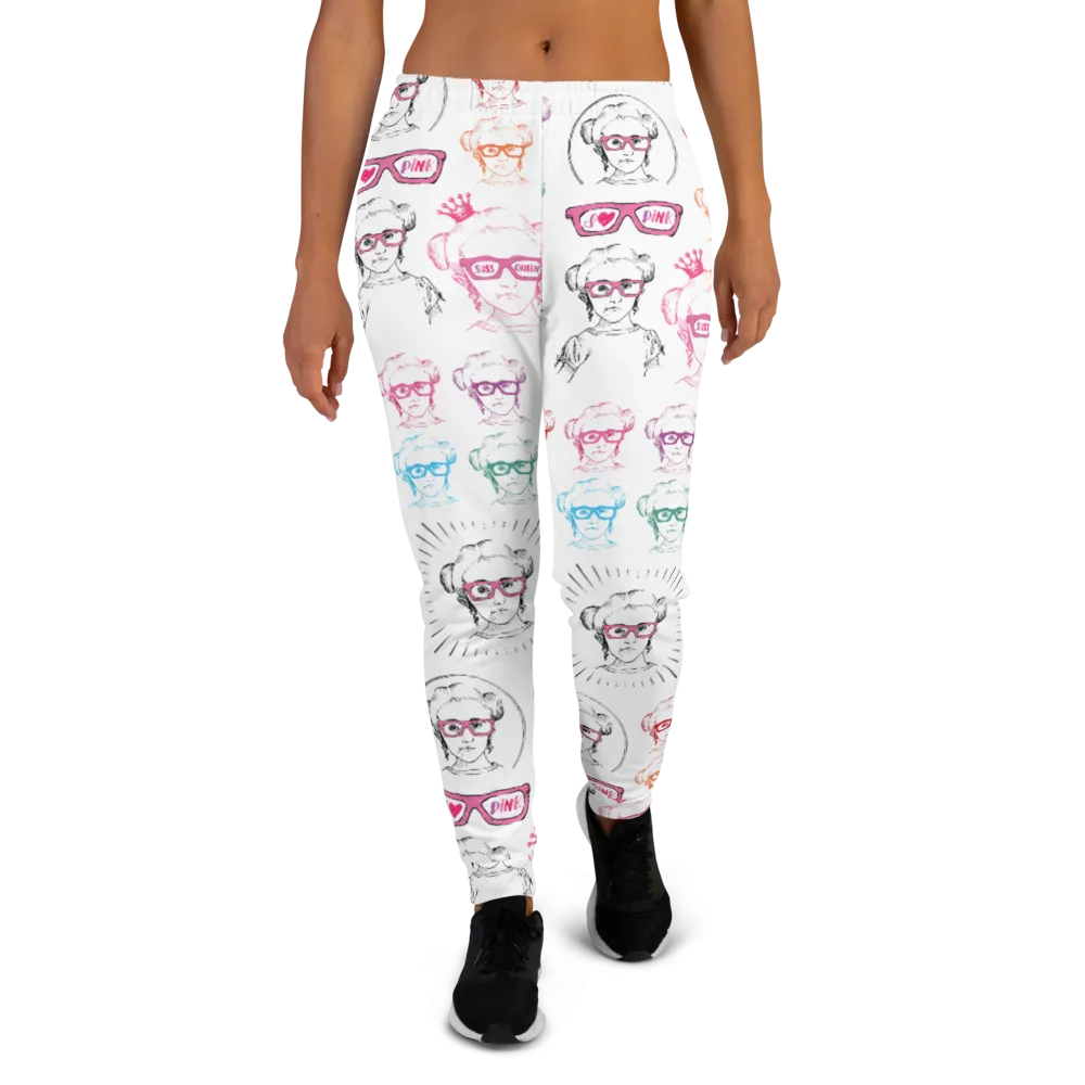 Sammi Haney (Esperanza on Netflix's Raising Dion) Collage Women's Joggers
