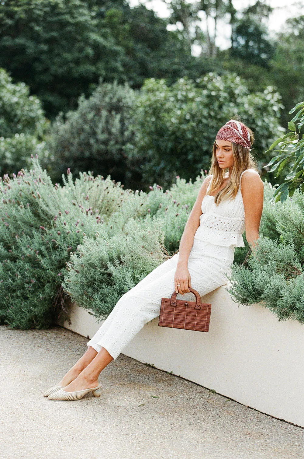 SAMPLE-Seraphina Eyelet Pants