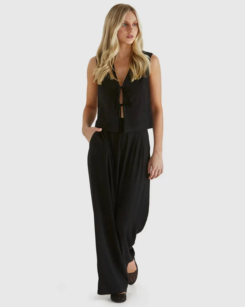 SASS NATALIA PANT BLACK