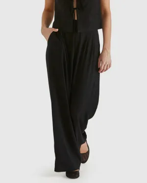 SASS NATALIA PANT BLACK