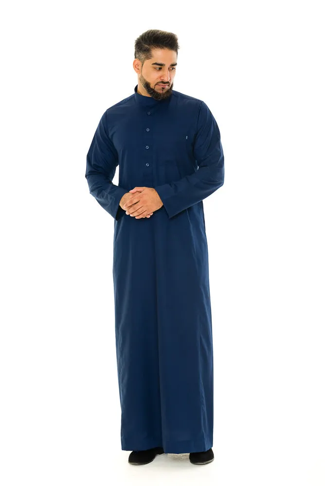 Saudi Collar Jubbah|Thobe