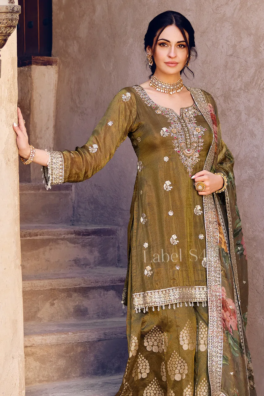 Shahi Nazakat-Palazzo Set