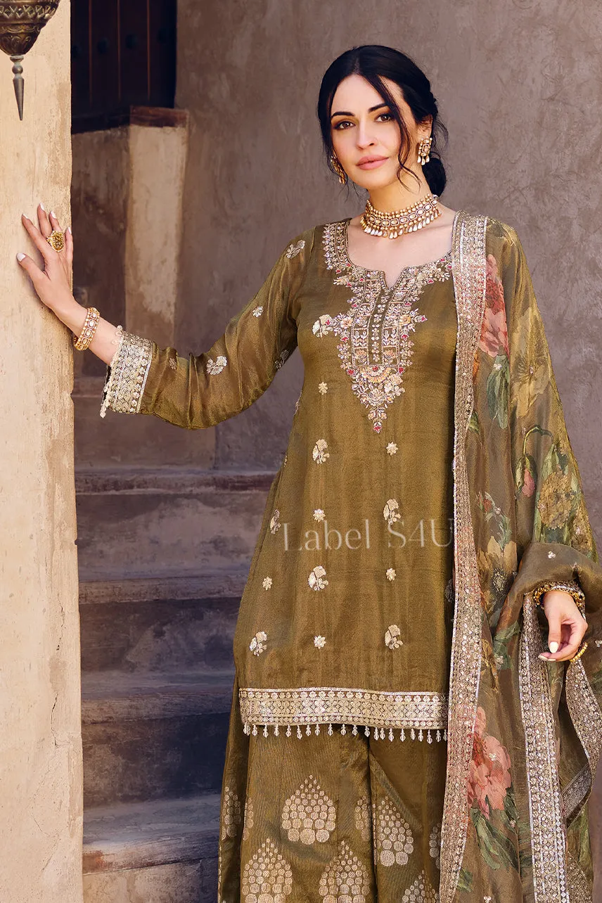 Shahi Nazakat-Palazzo Set