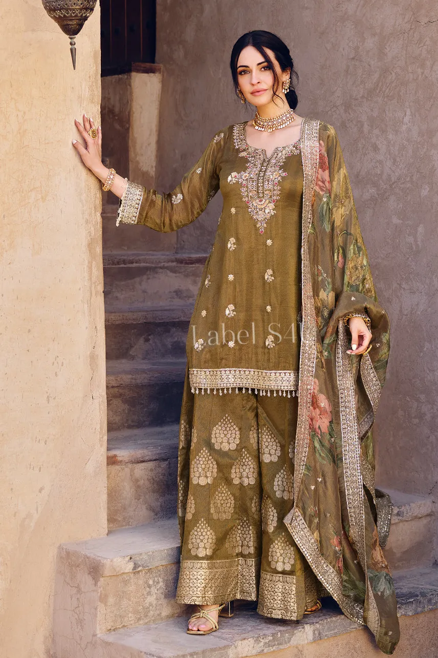 Shahi Nazakat-Palazzo Set
