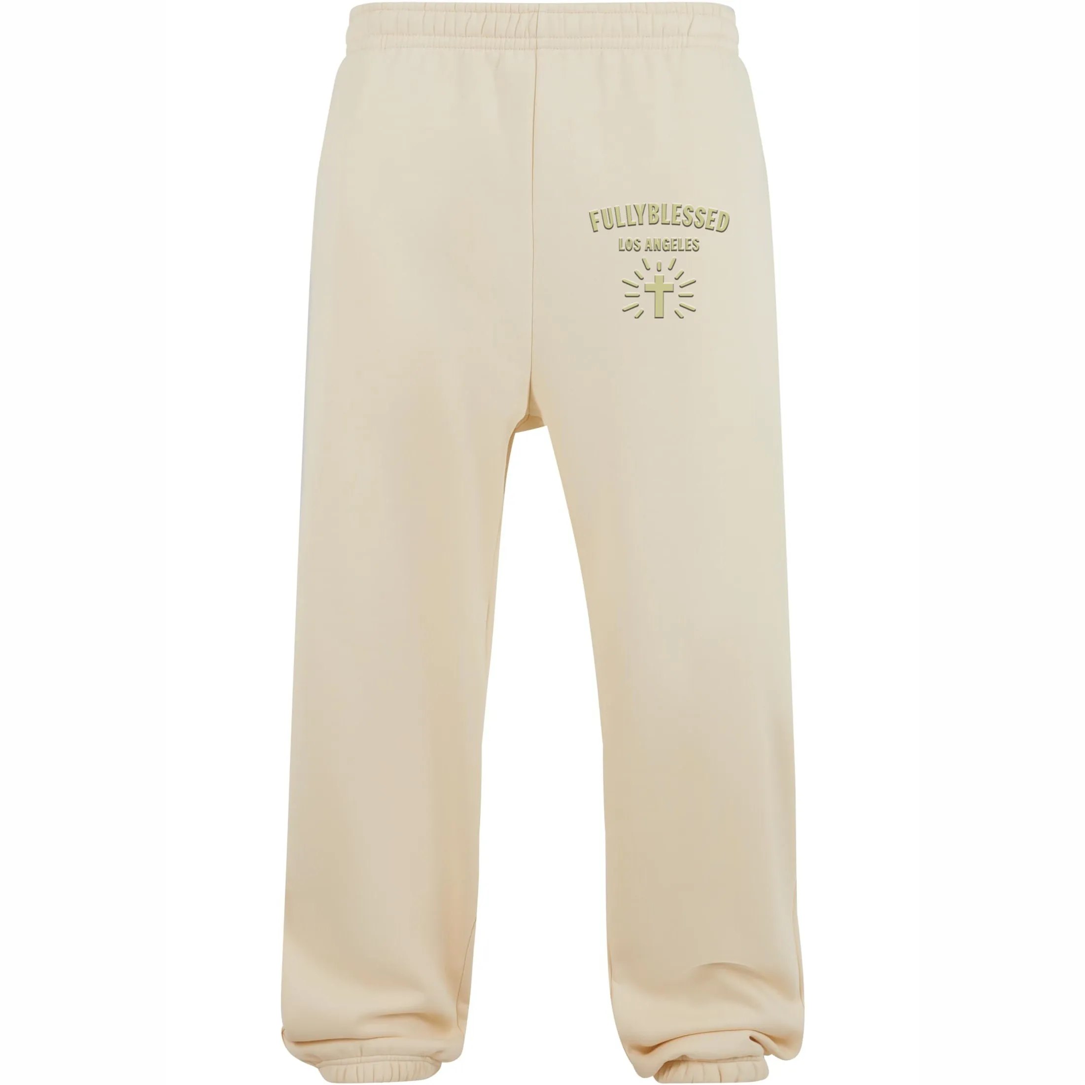 Signature Cuffed Sweatpants - Cream