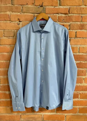 Sky Blue Slim Fit Dress Shirt
