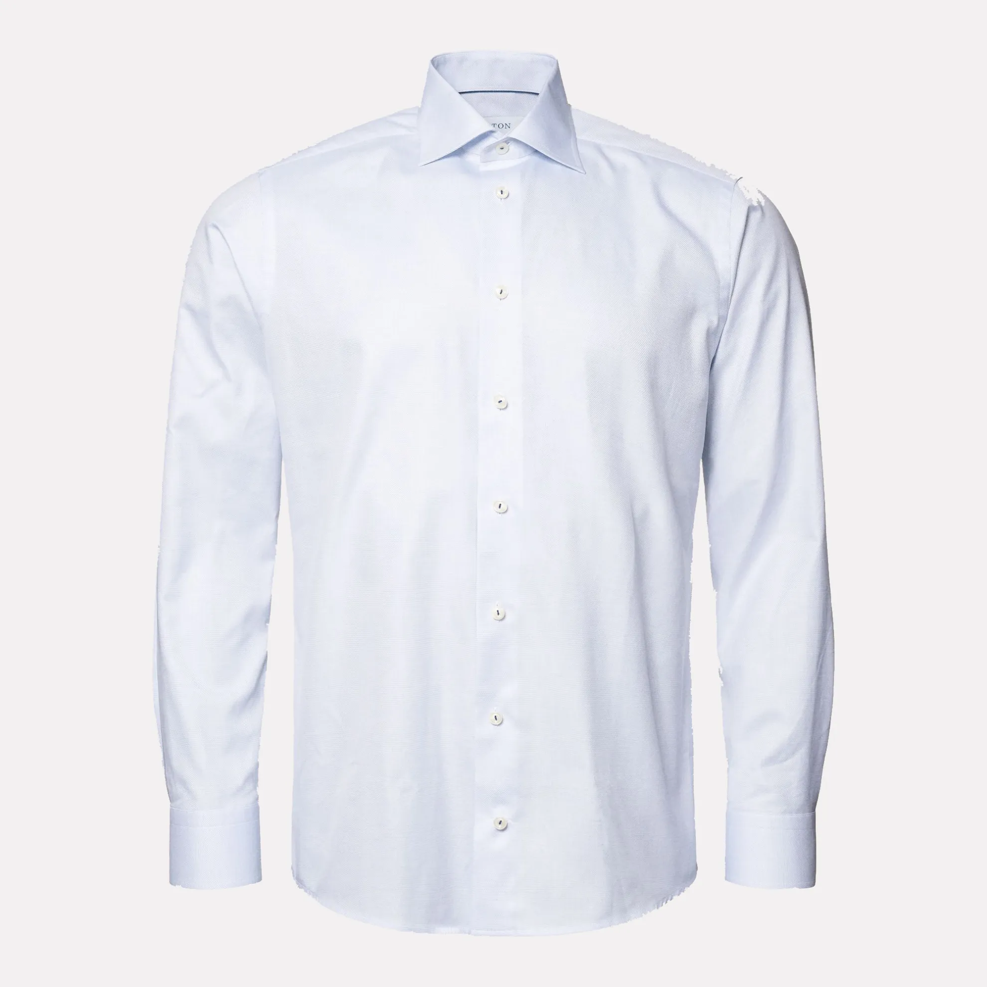 Slim Fit Dobby Dress Shirt / Light Blue