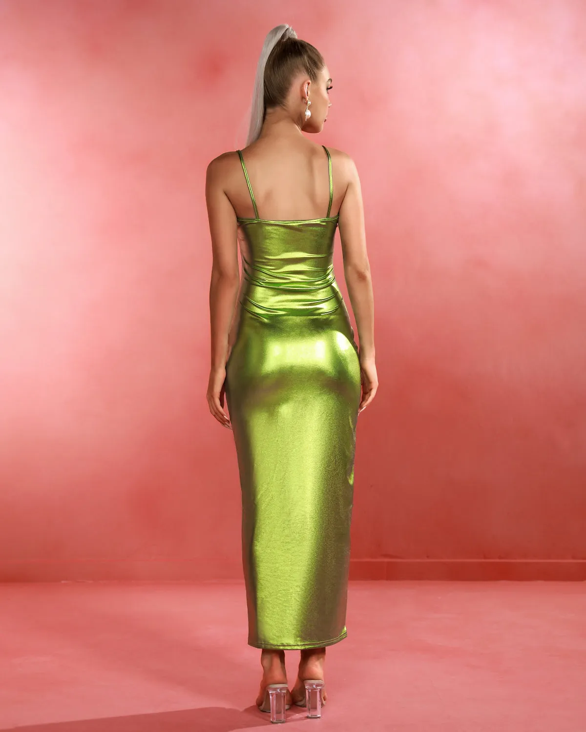 Slim Fit Temperament Up Hip Wrap Dress