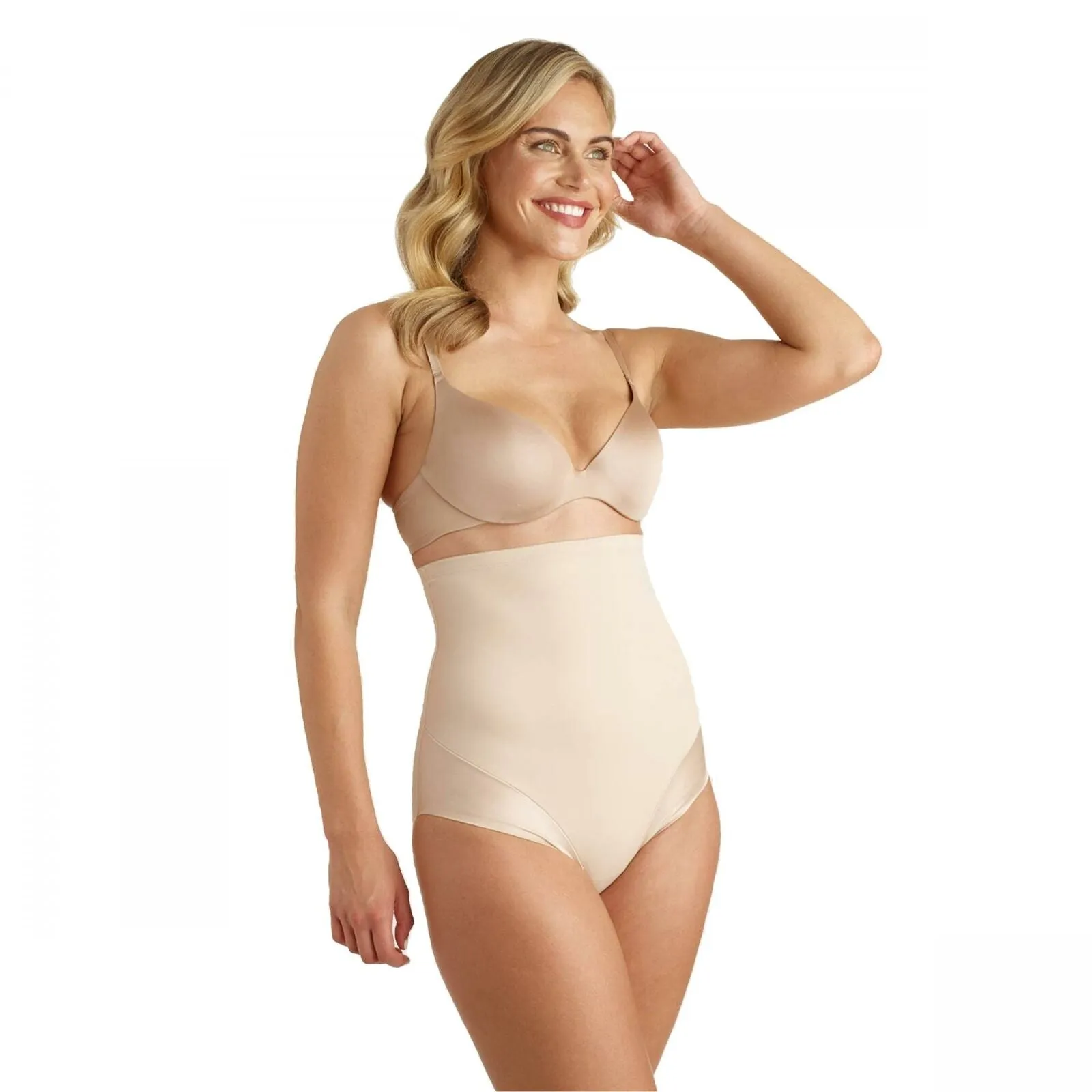 SlimShaper by Miracle Brands Women's Back Magic High Waist Control Briefs