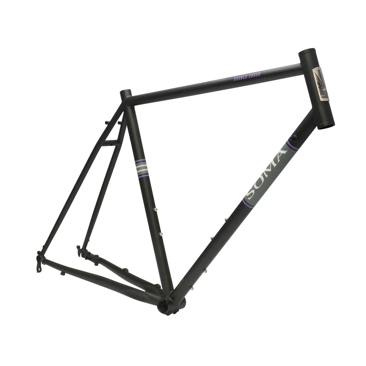 SOMA - DOUBLE CROSS DISC FRAME - MATTE BLACK