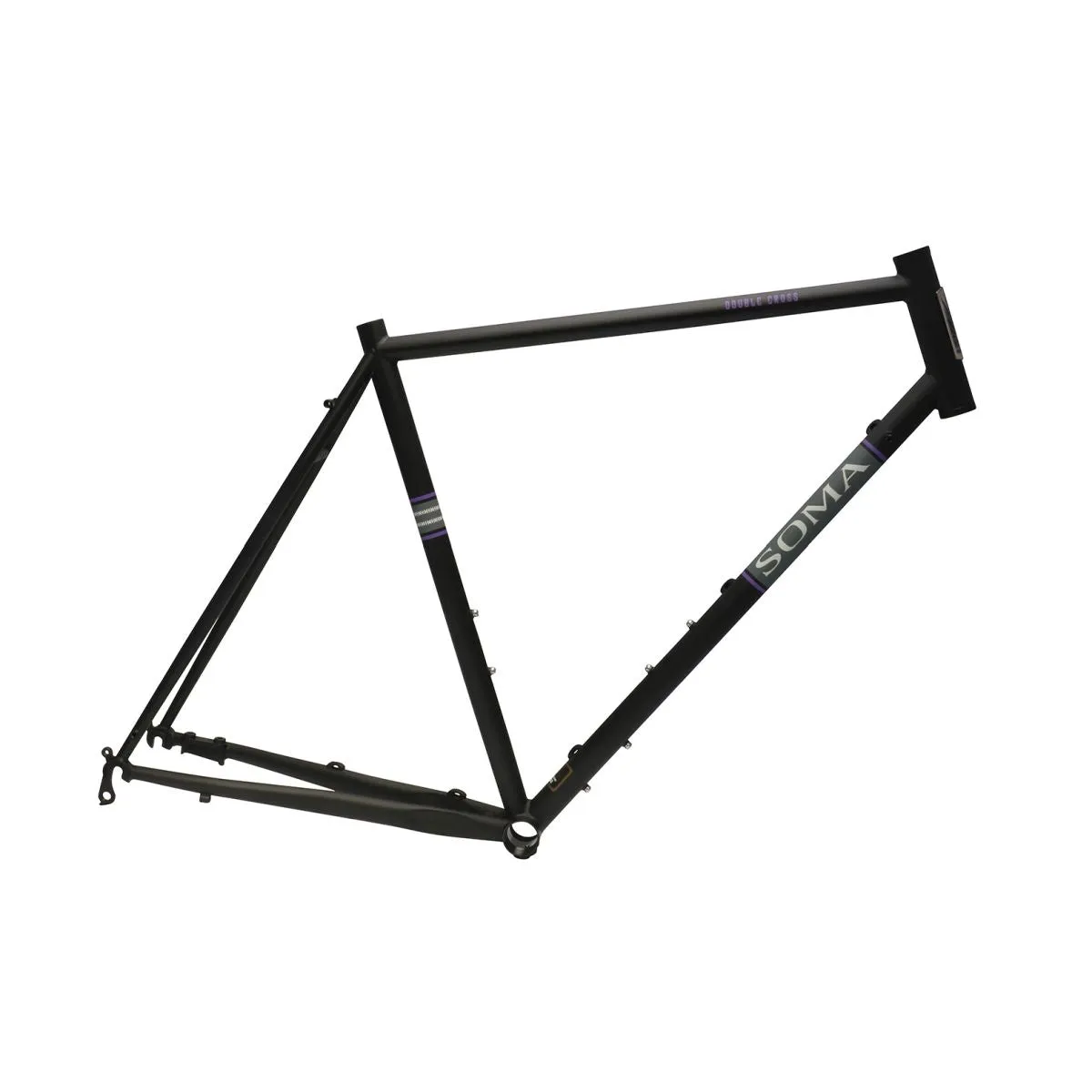 SOMA - DOUBLE CROSS DISC FRAME - MATTE BLACK