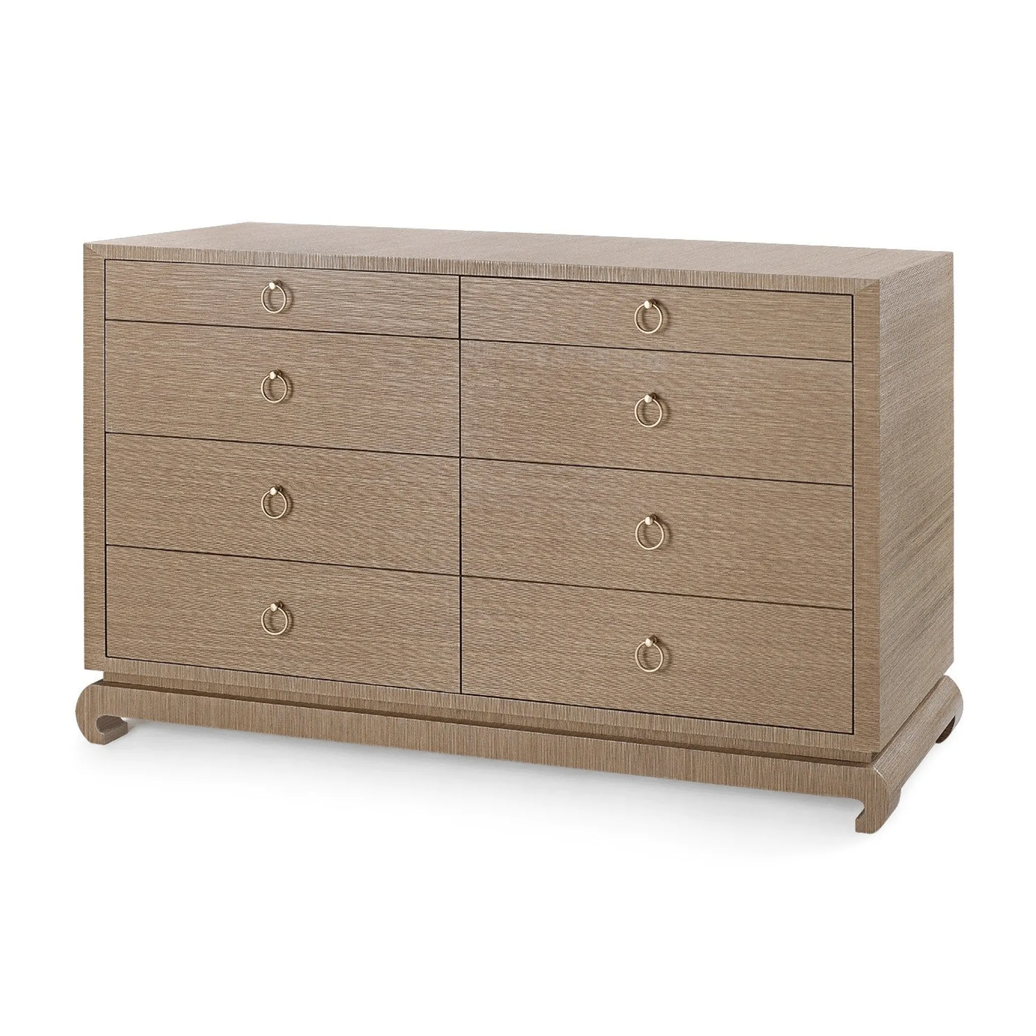 Sorrento 60" Dresser - Flax Brown