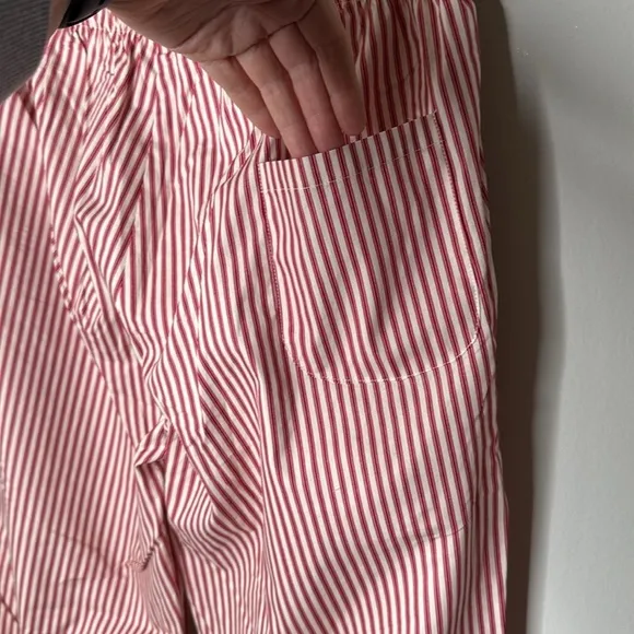 Speltham Red &amp; White Striped Unisex Lounge Pants Size XL NEW