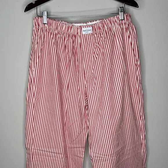 Speltham Red &amp; White Striped Unisex Lounge Pants Size XL NEW