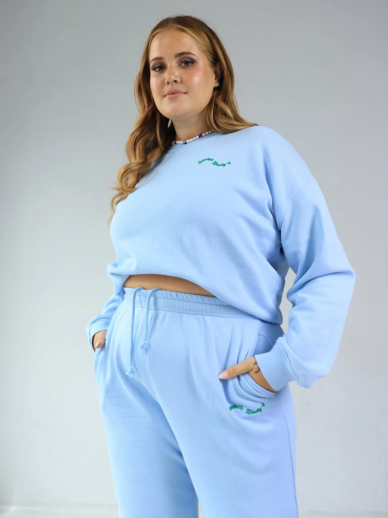 SUMMER - Sweatpants • Baby Blue