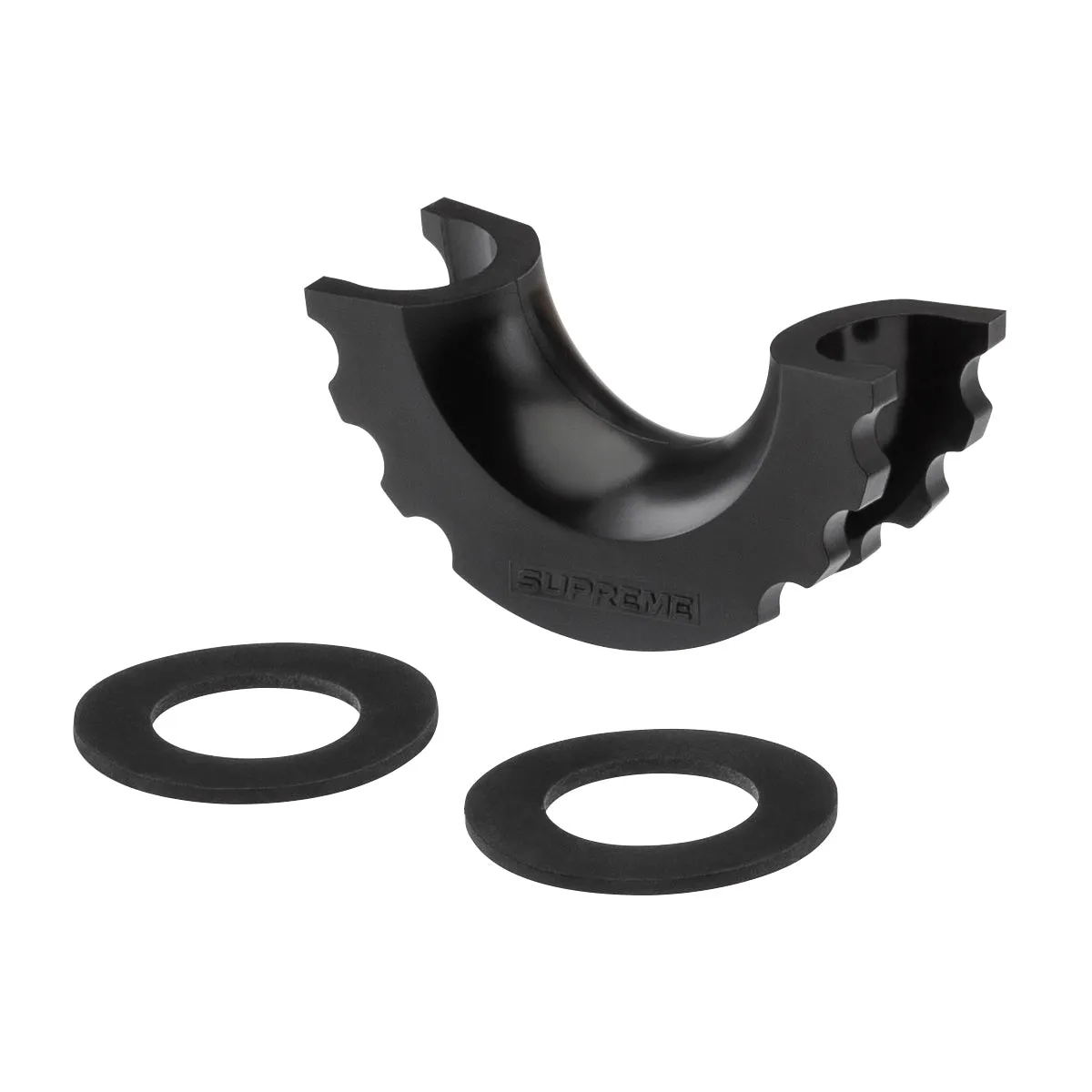 Supreme Suspensions® Heavy Duty 3/4" D Ring Anchor Shackle with 7/8" Security Screw Pin, D-Ring Isolator and Washers