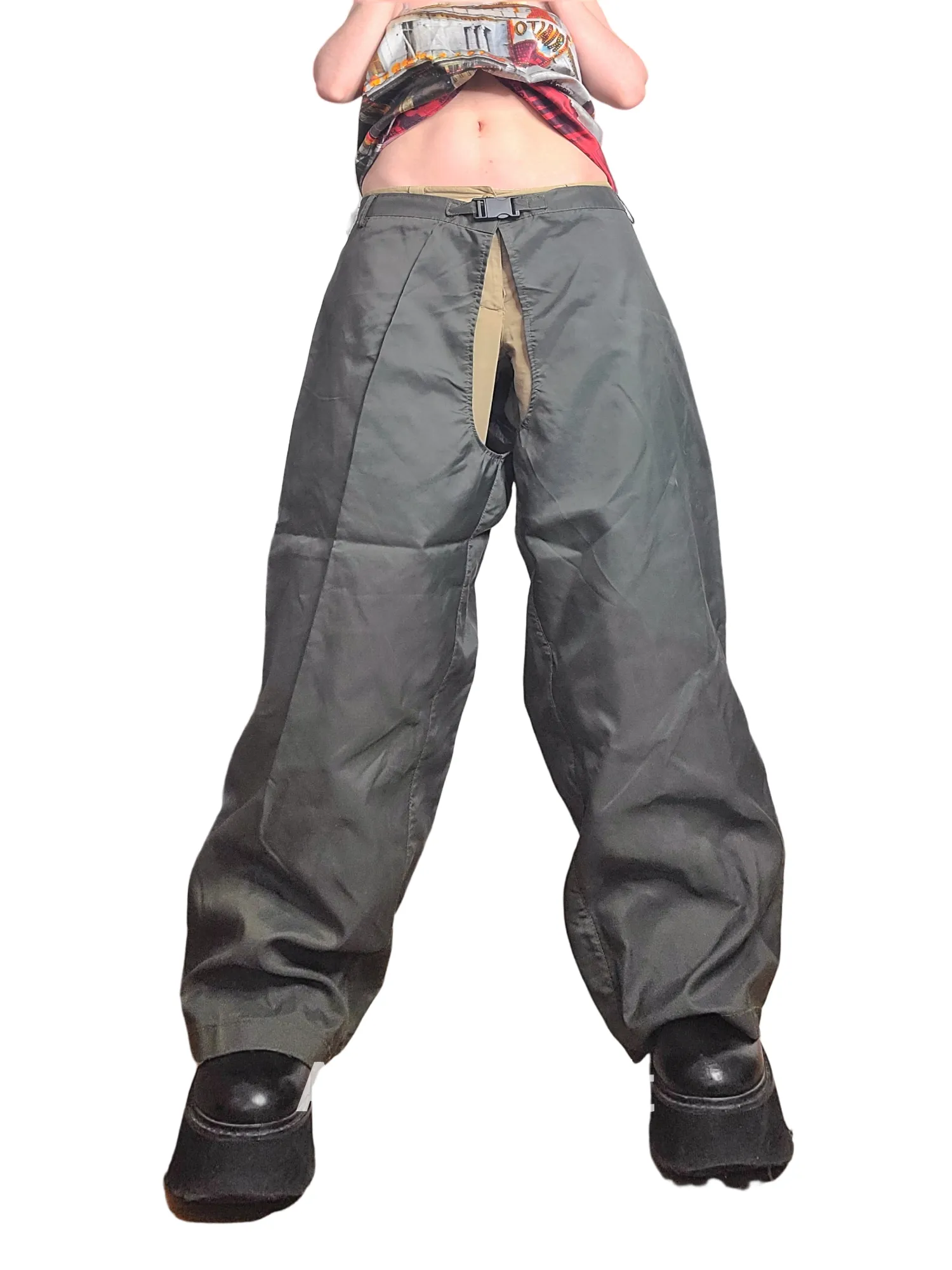 Sur-pantalon gorpcore oversize
