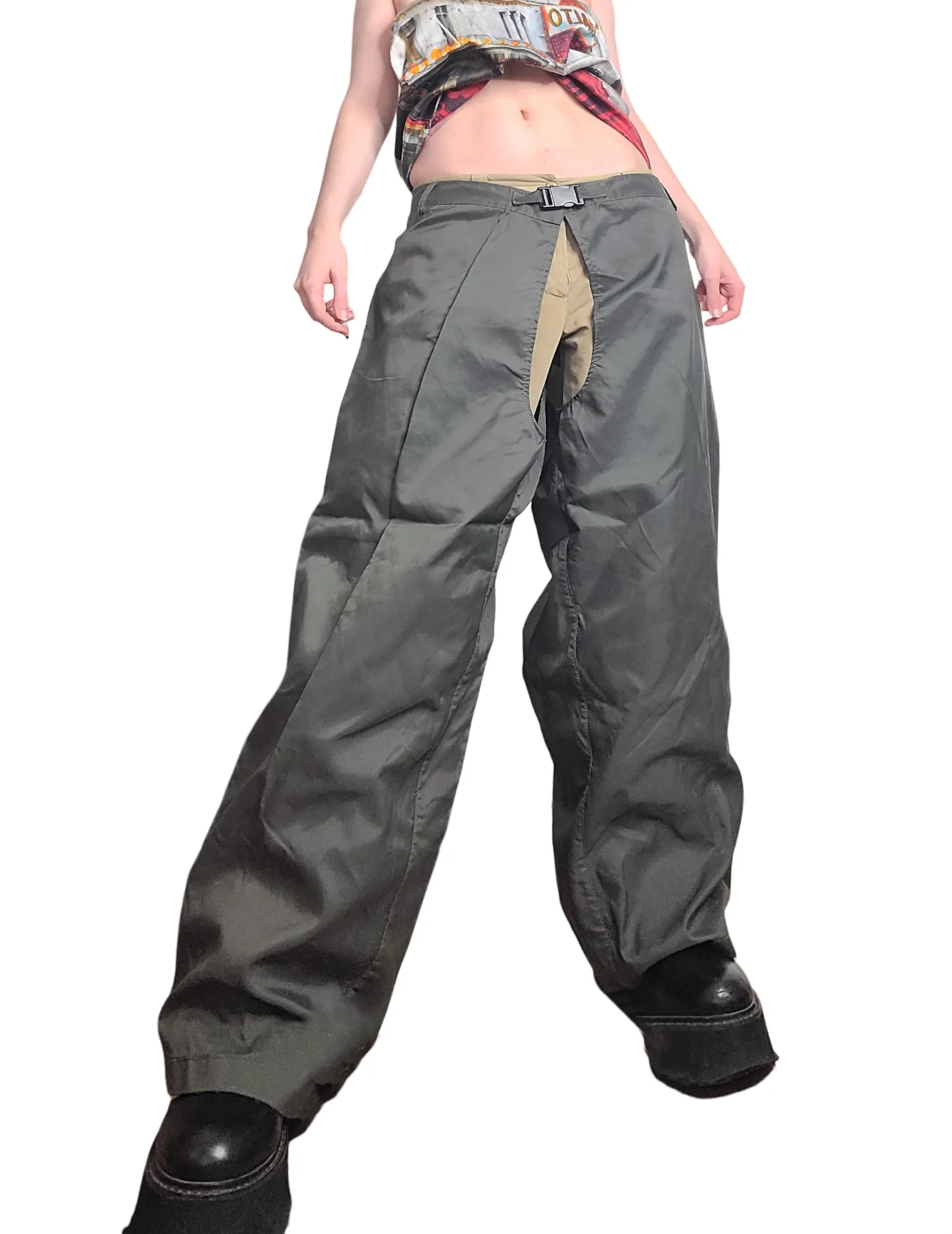 Sur-pantalon gorpcore oversize