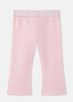 SWEATPANT FLEECE STR.   LOGO PRINT