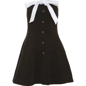 Sweet Bow Slim Dress