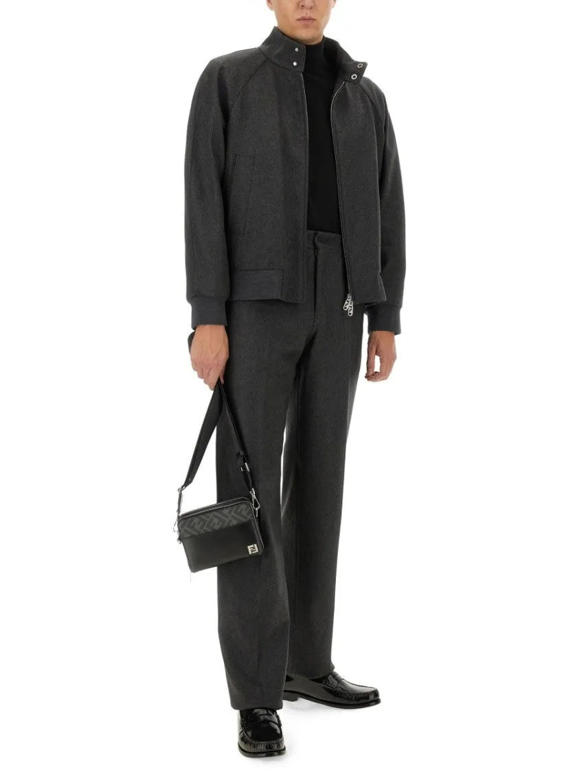 Tailored Cashmere Blend Pants