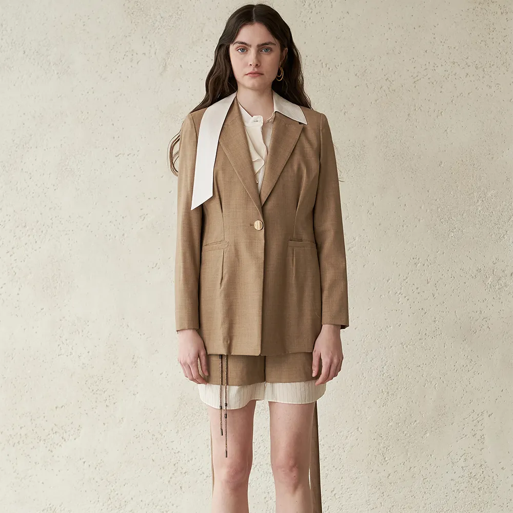 Tailored Set-Up Single Jacket