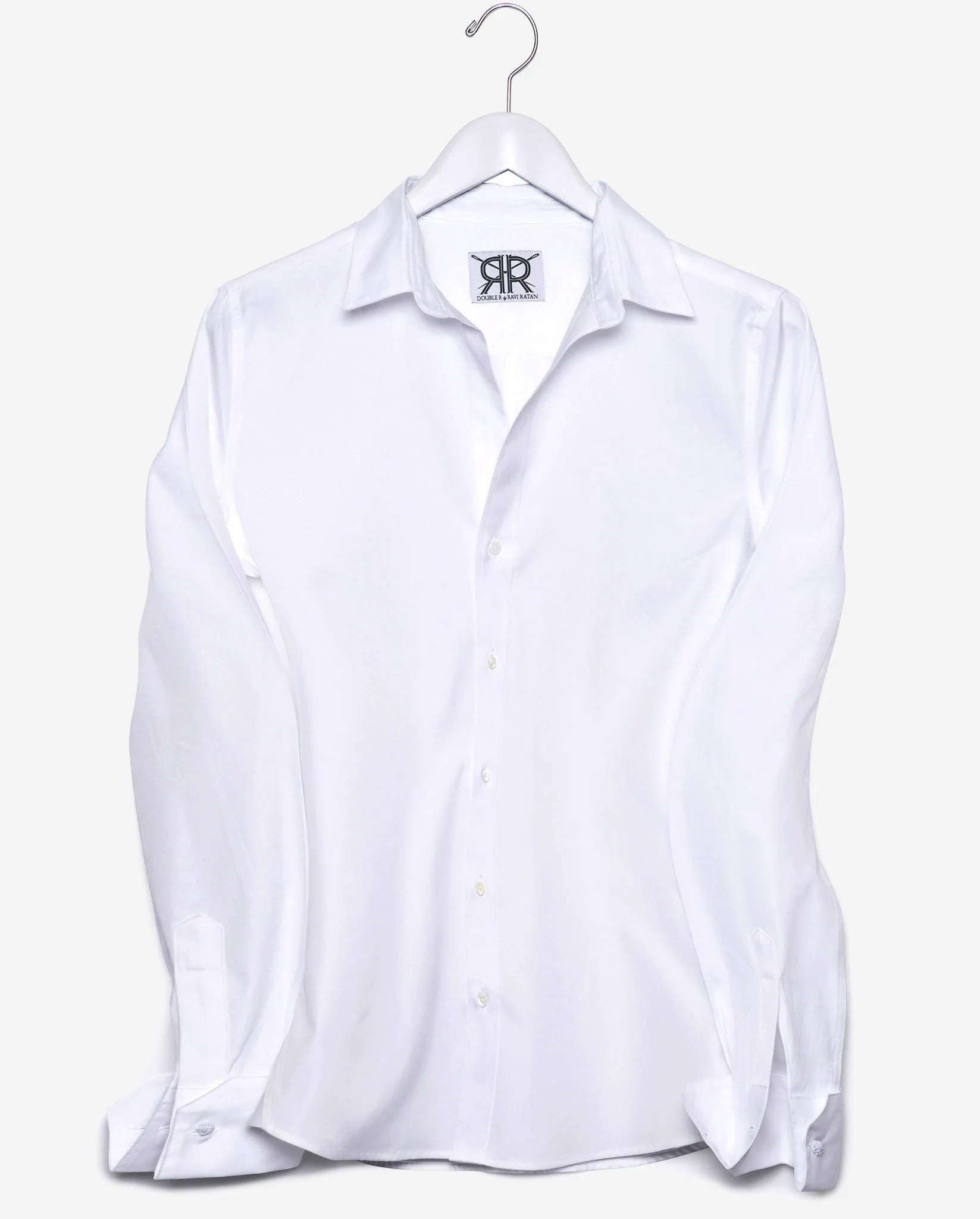 Tailored - White Broadcloth with French Cuffs