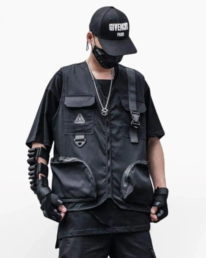 Techwear Cargo utility vest