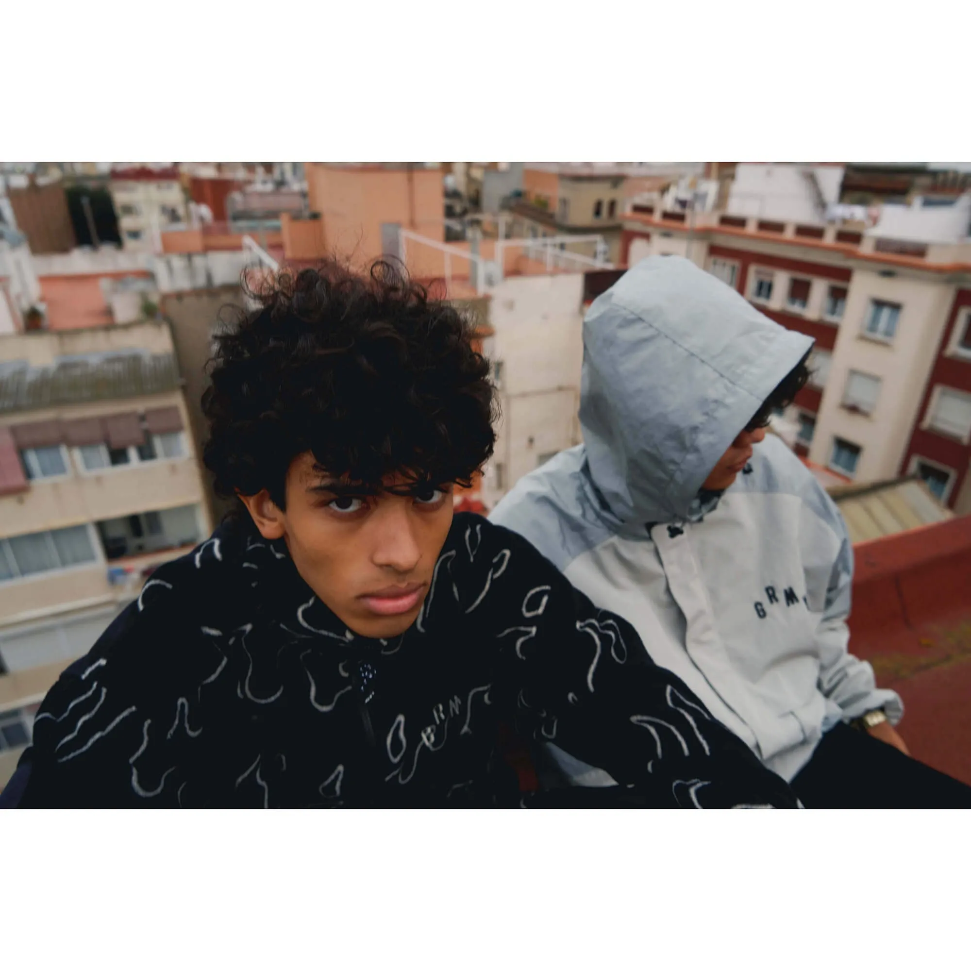 Tepláky Grimey Wear Voodoo Child Polar Fleece Track Pants čierne
