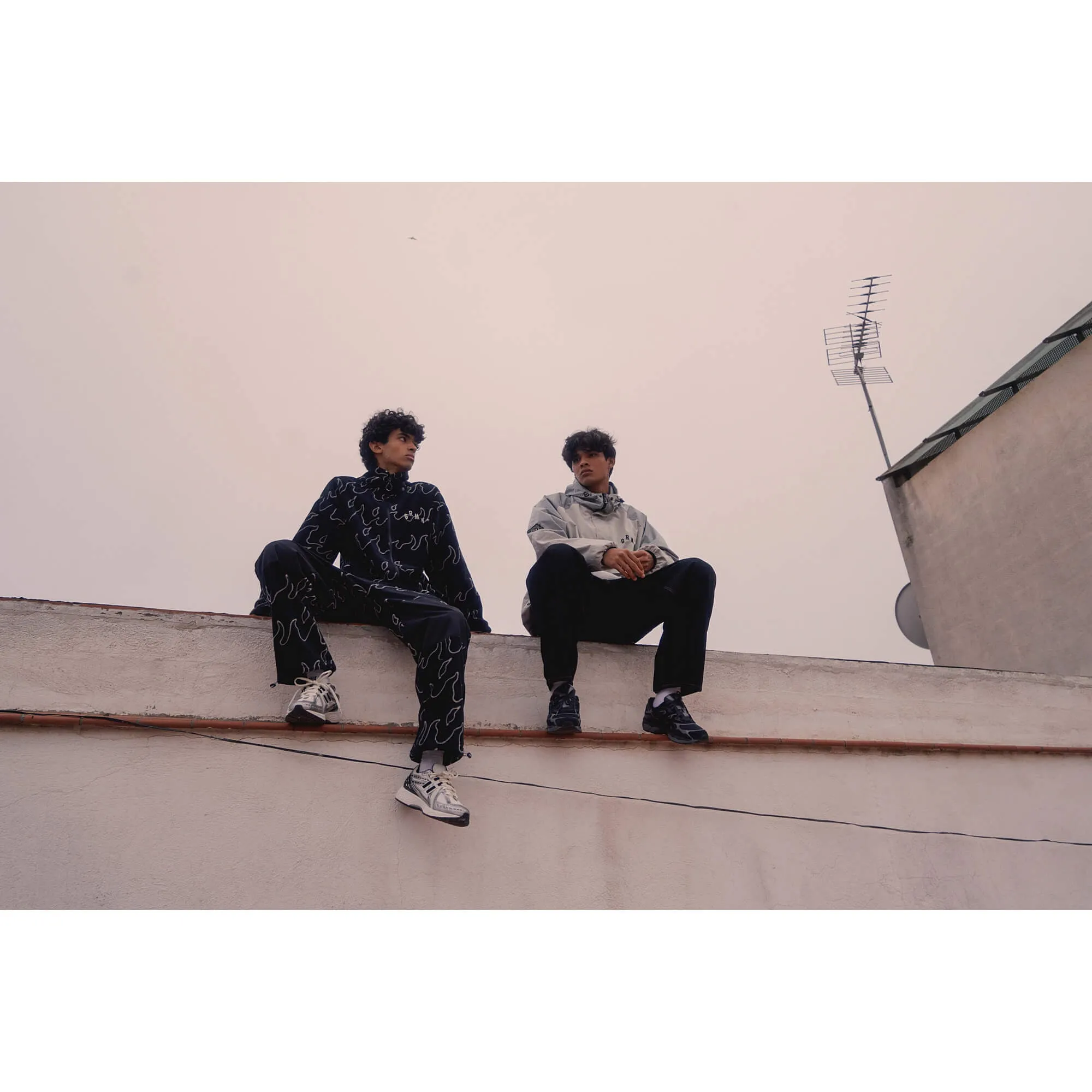 Tepláky Grimey Wear Voodoo Child Polar Fleece Track Pants čierne