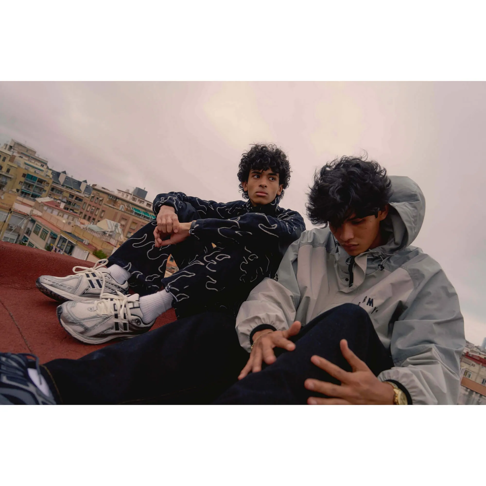 Tepláky Grimey Wear Voodoo Child Polar Fleece Track Pants čierne