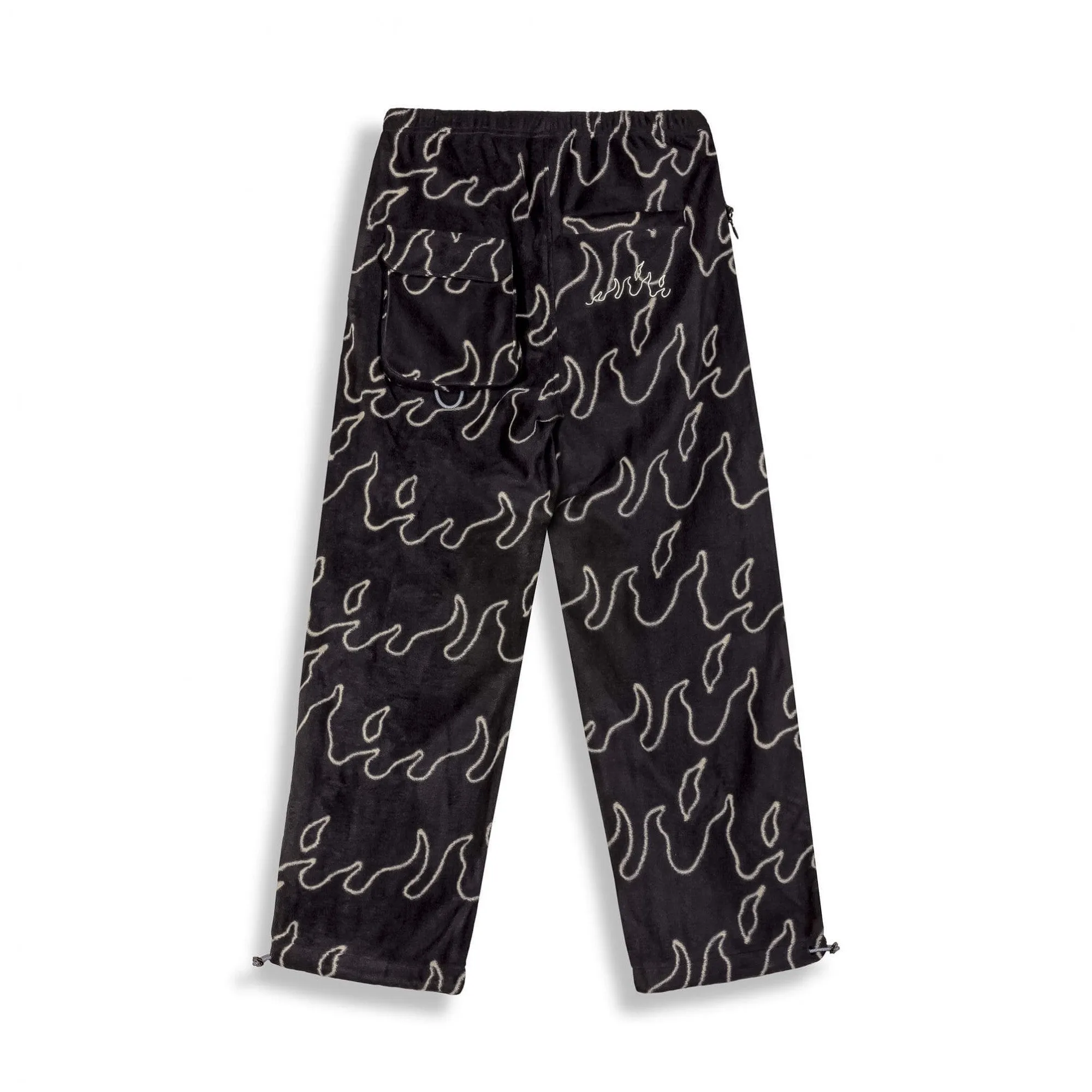 Tepláky Grimey Wear Voodoo Child Polar Fleece Track Pants čierne