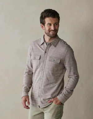 TEXTURE KNIT SHIRT 082724