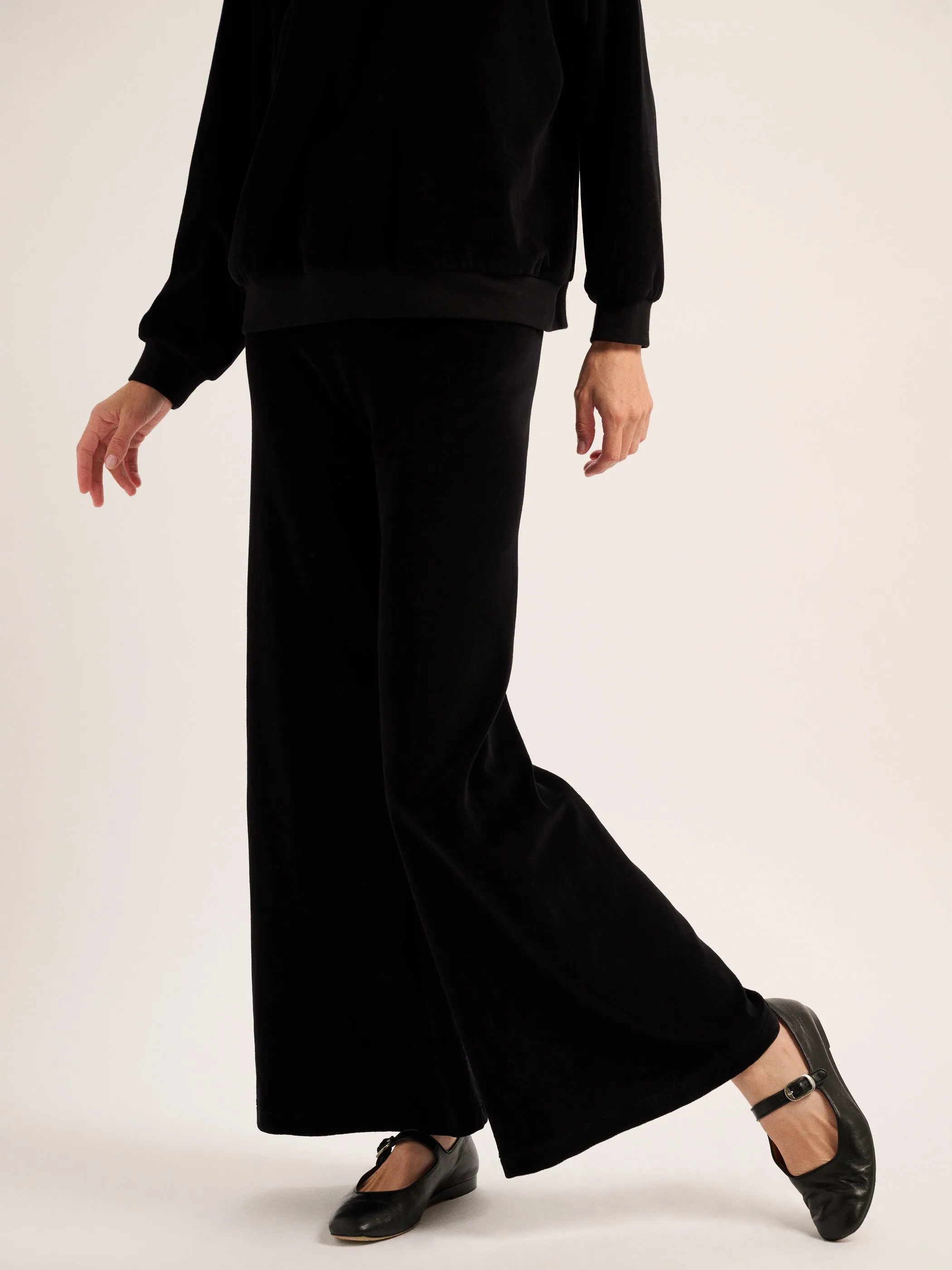 The Zephyra Flare Pants in Velour