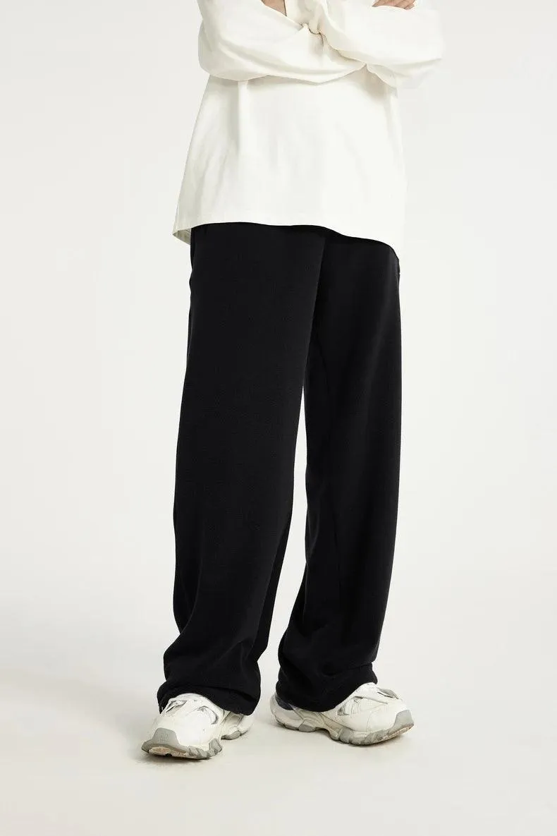 Thick Fleece Straight Leg Pant