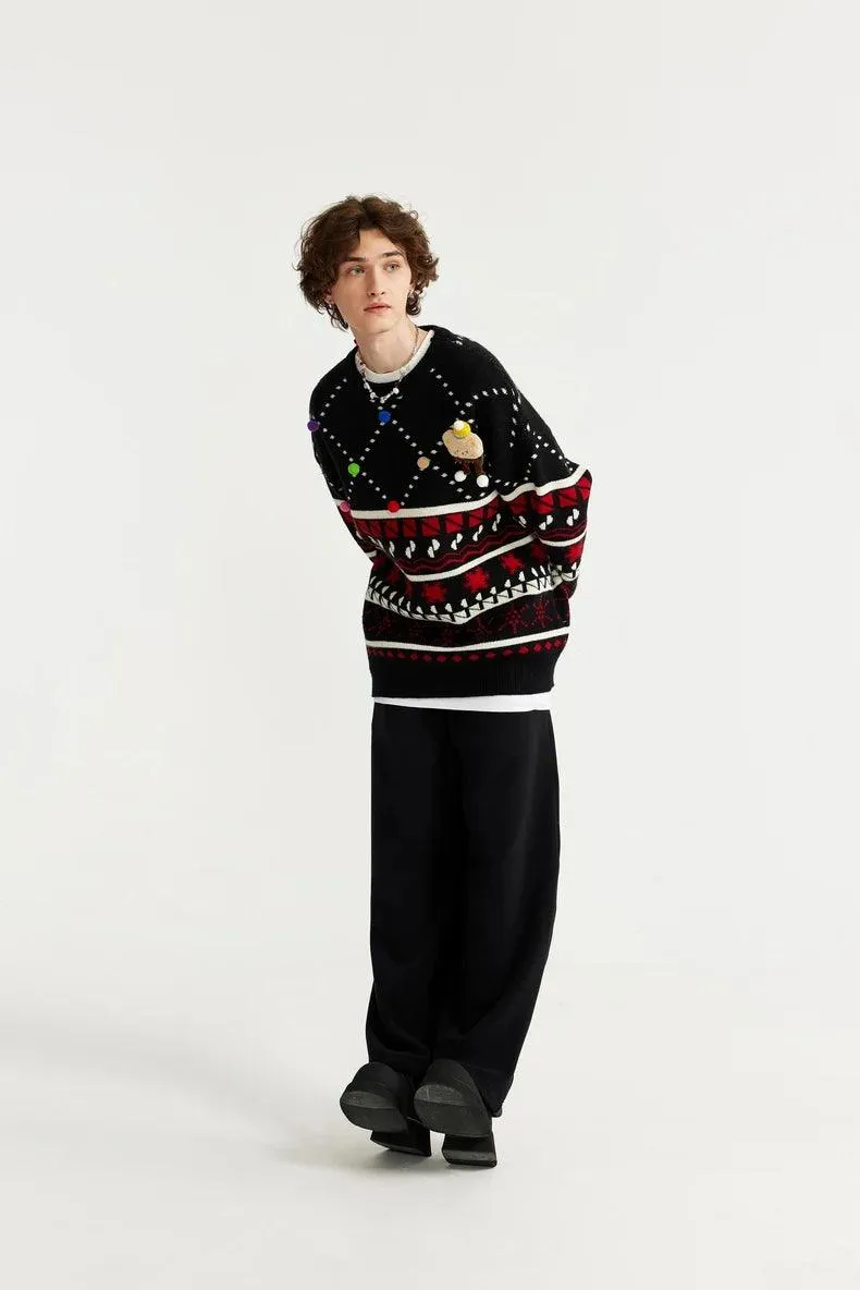 Thick Fleece Straight Leg Pant