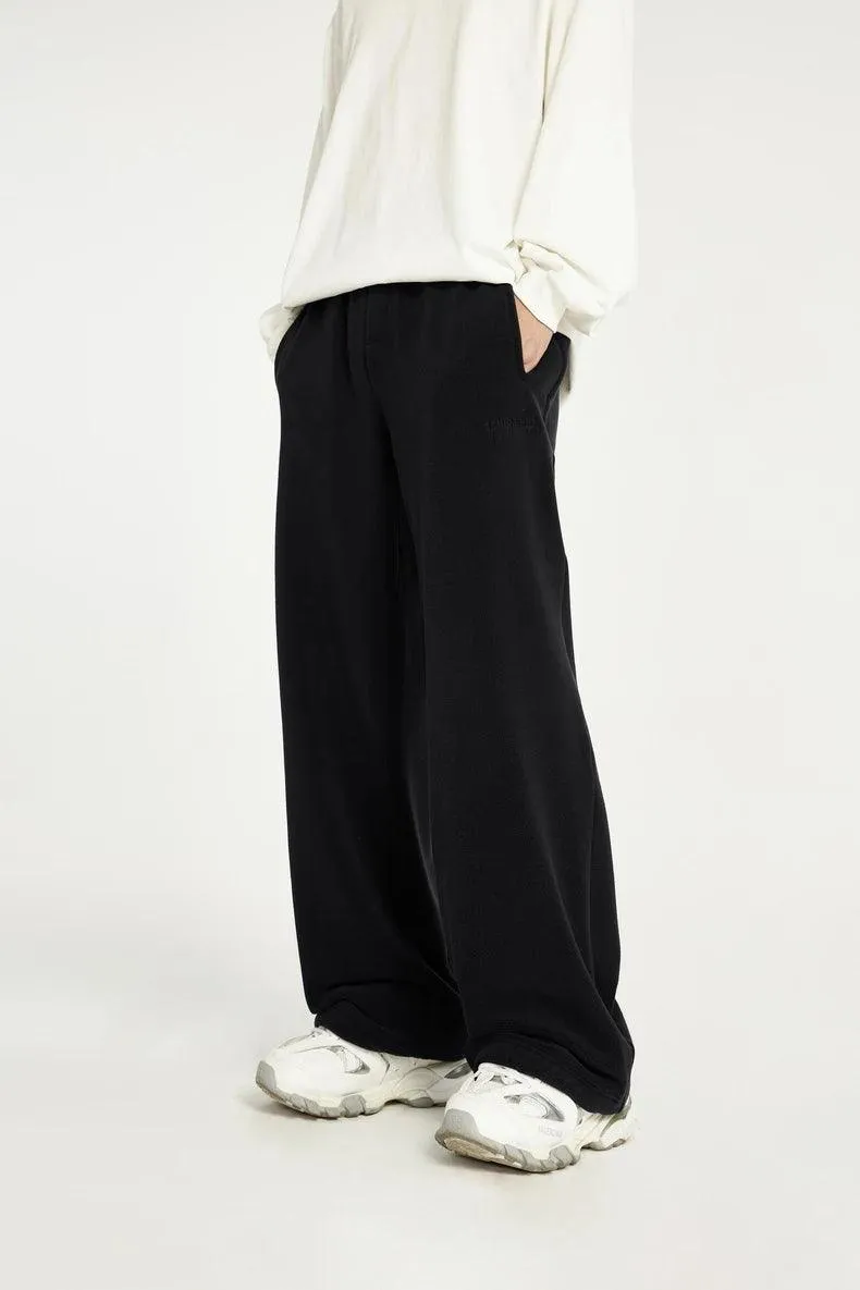 Thick Fleece Straight Leg Pant