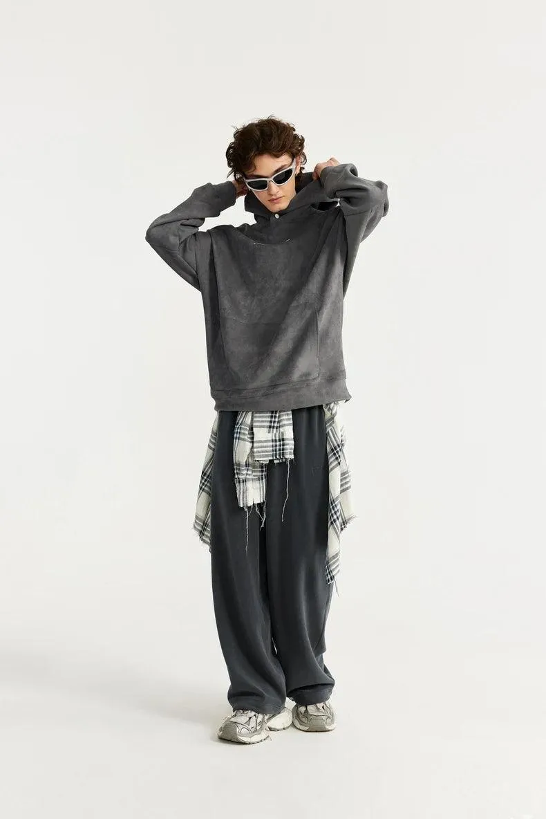 Thick Fleece Straight Leg Pant