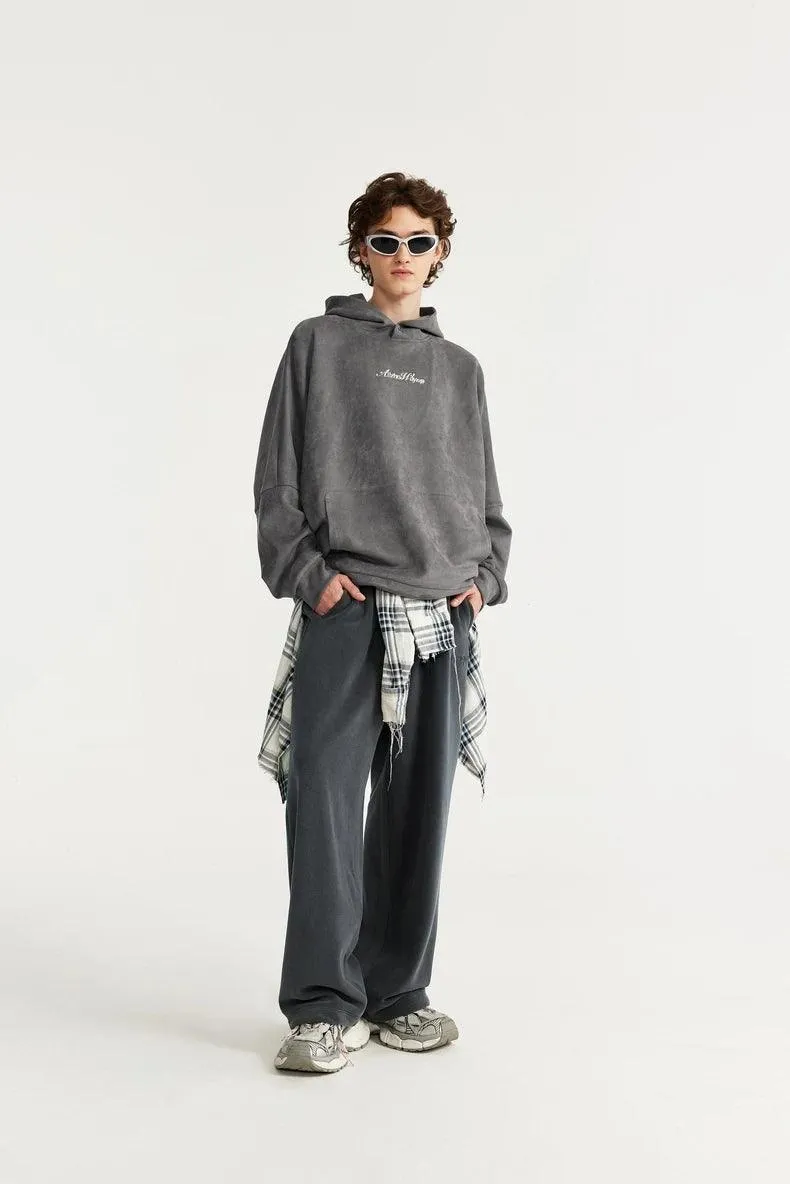 Thick Fleece Straight Leg Pant