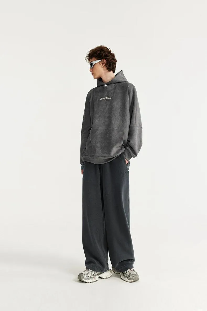 Thick Fleece Straight Leg Pant