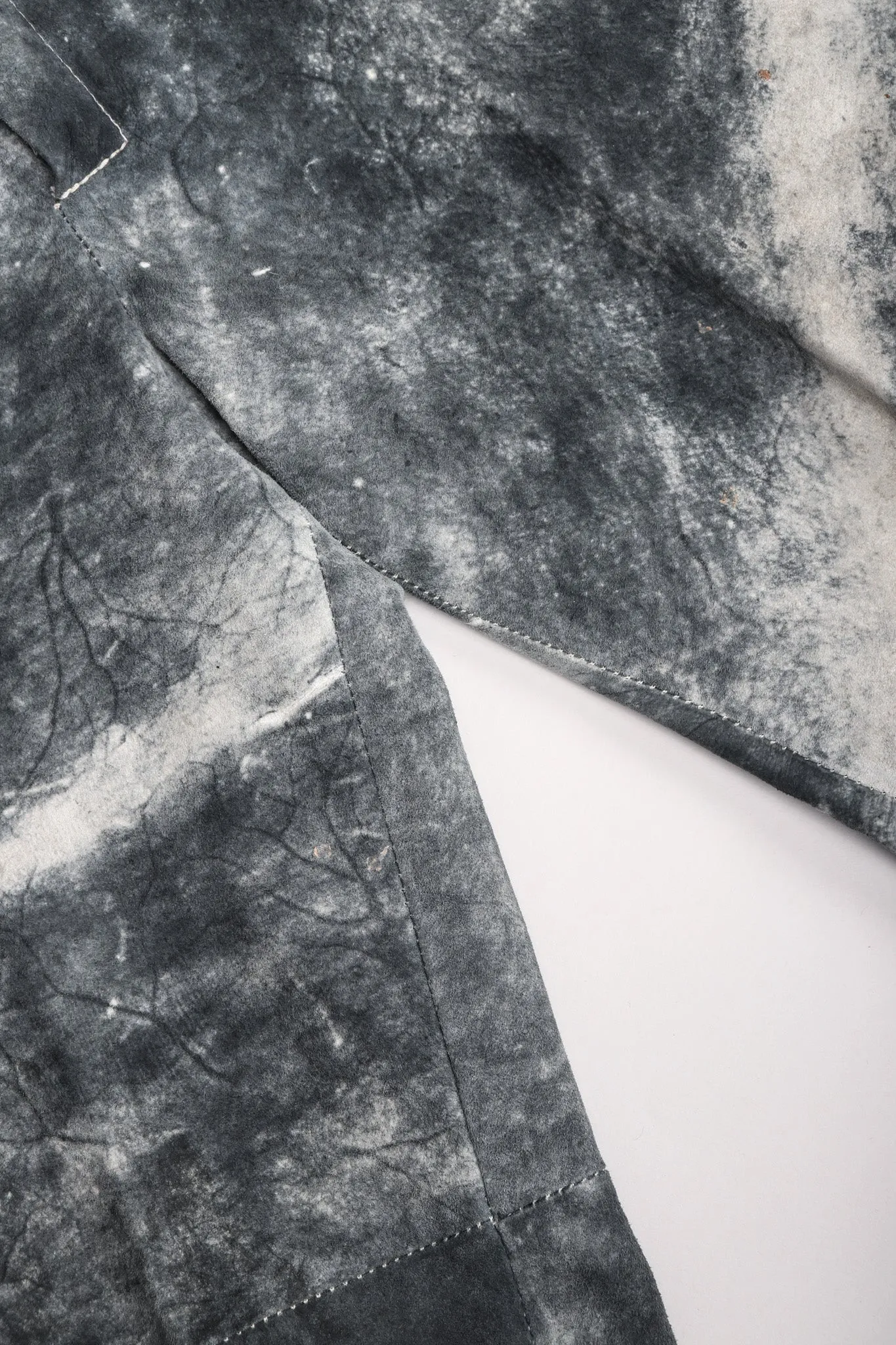 Tie-Dye Suede Jacket & Pants