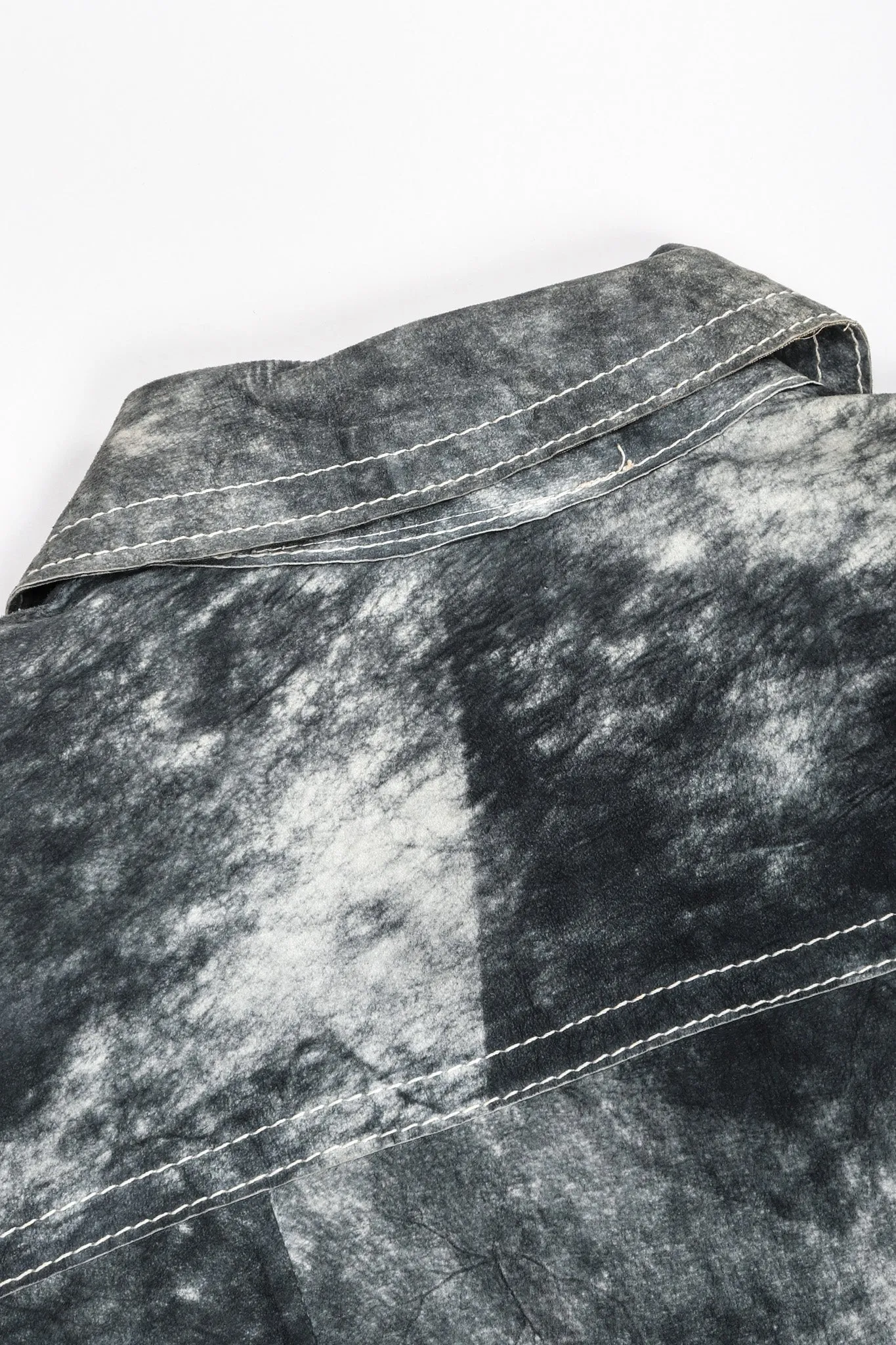 Tie-Dye Suede Jacket & Pants