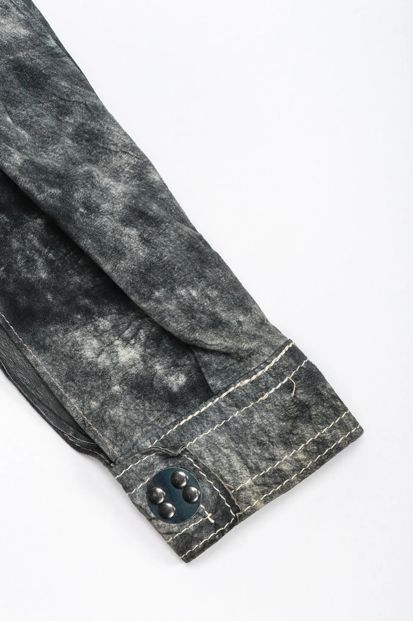 Tie-Dye Suede Jacket & Pants