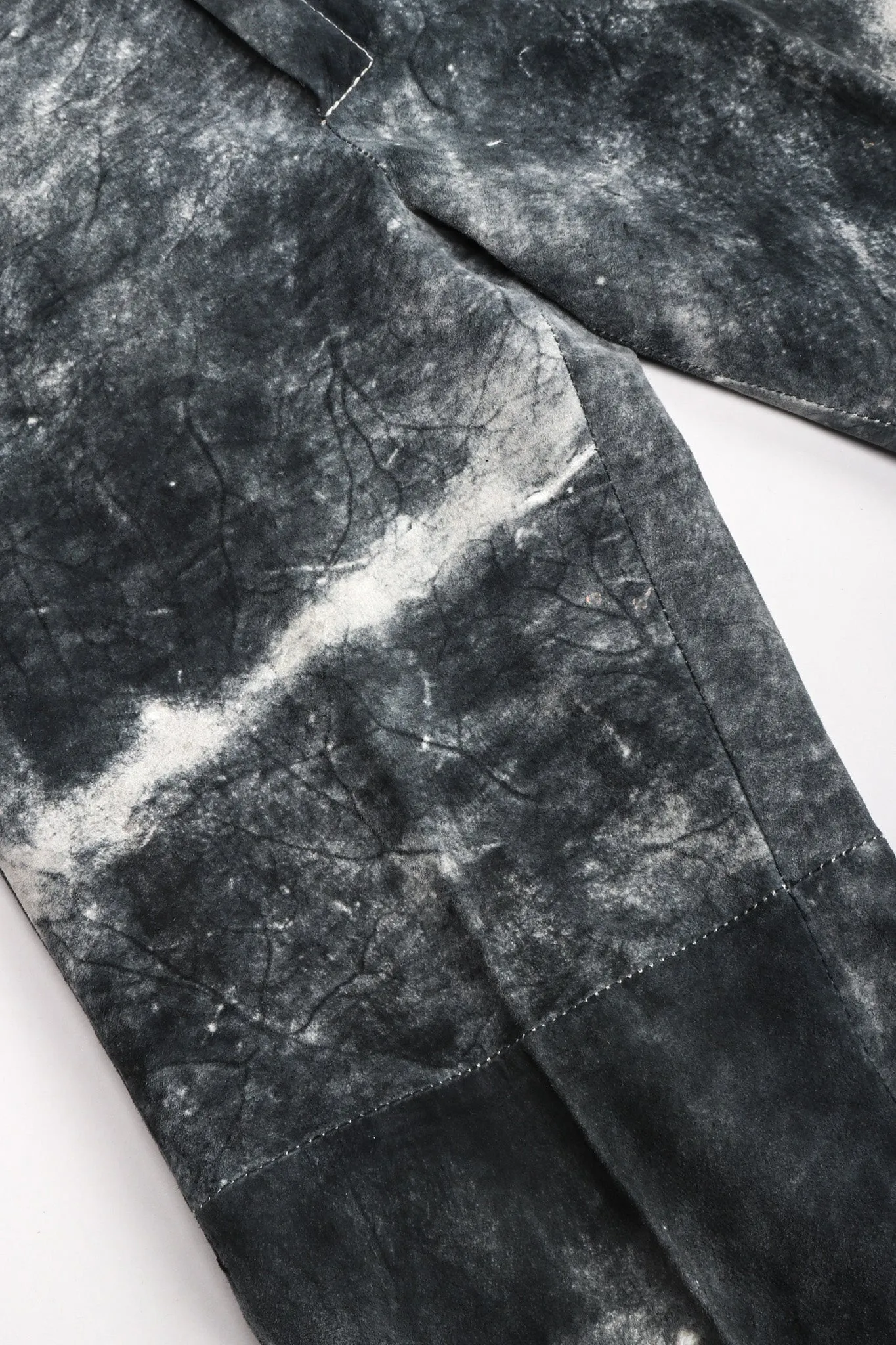 Tie-Dye Suede Jacket & Pants