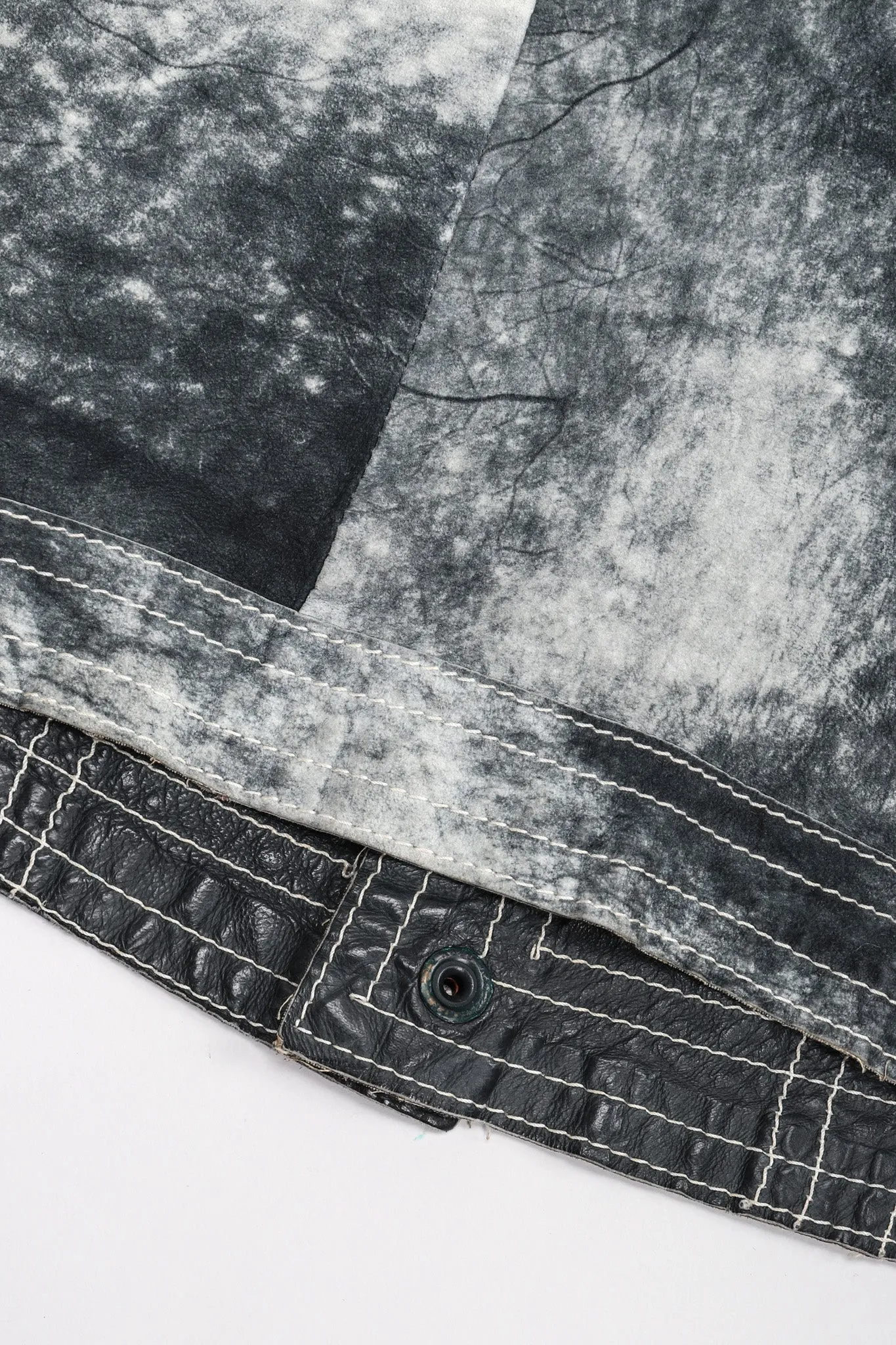 Tie-Dye Suede Jacket & Pants