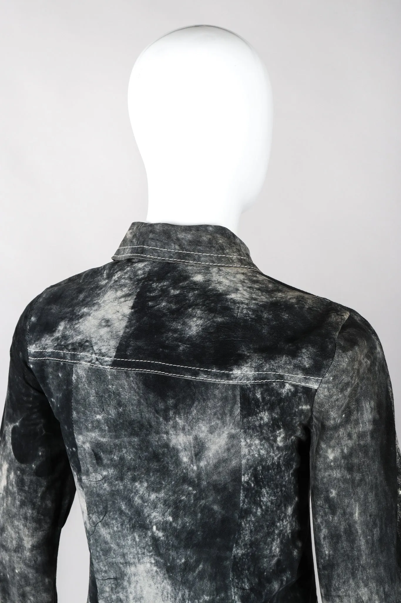 Tie-Dye Suede Jacket & Pants