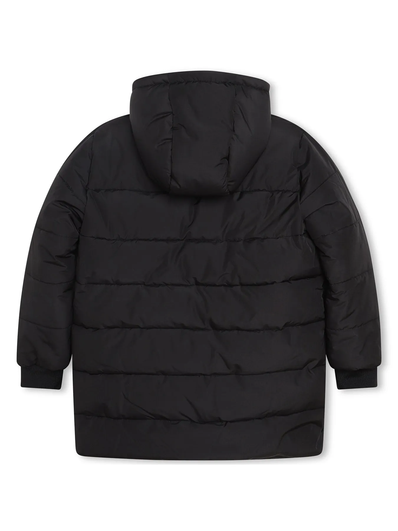 Timberland Junior Black Hooded Puffer Jacket