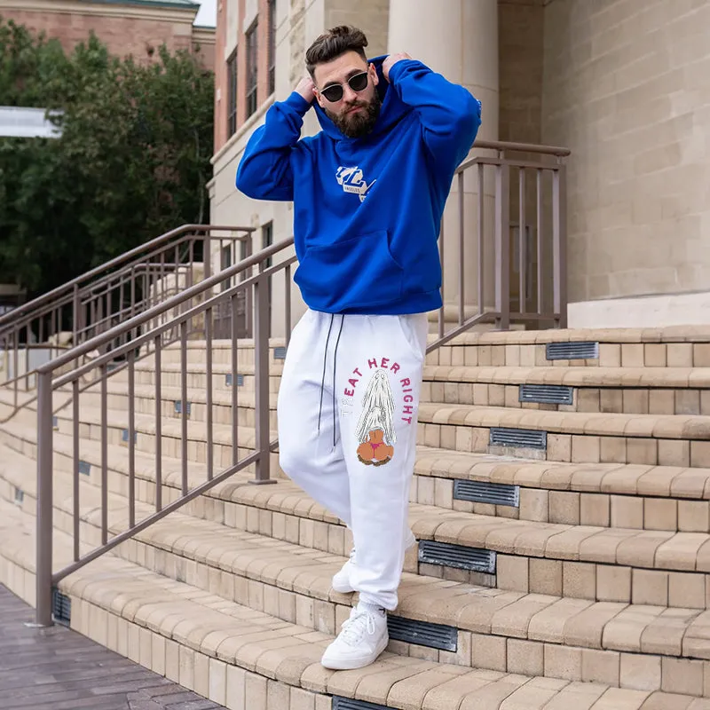 TREAT HER RIGHT Sexy Lady Ghost Graphic Casual Print Joggers